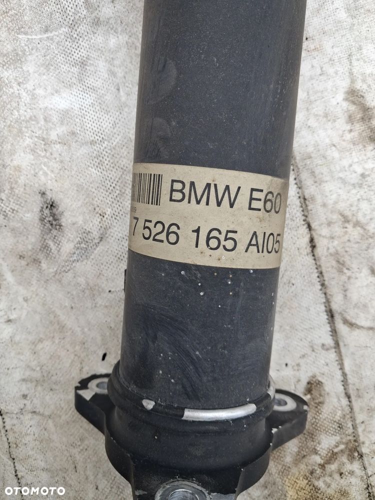 Wał napędowy kompletny 1614 mm oryginał 7526165 AUTOMAT BMW E60 545i n62 V8 - 2