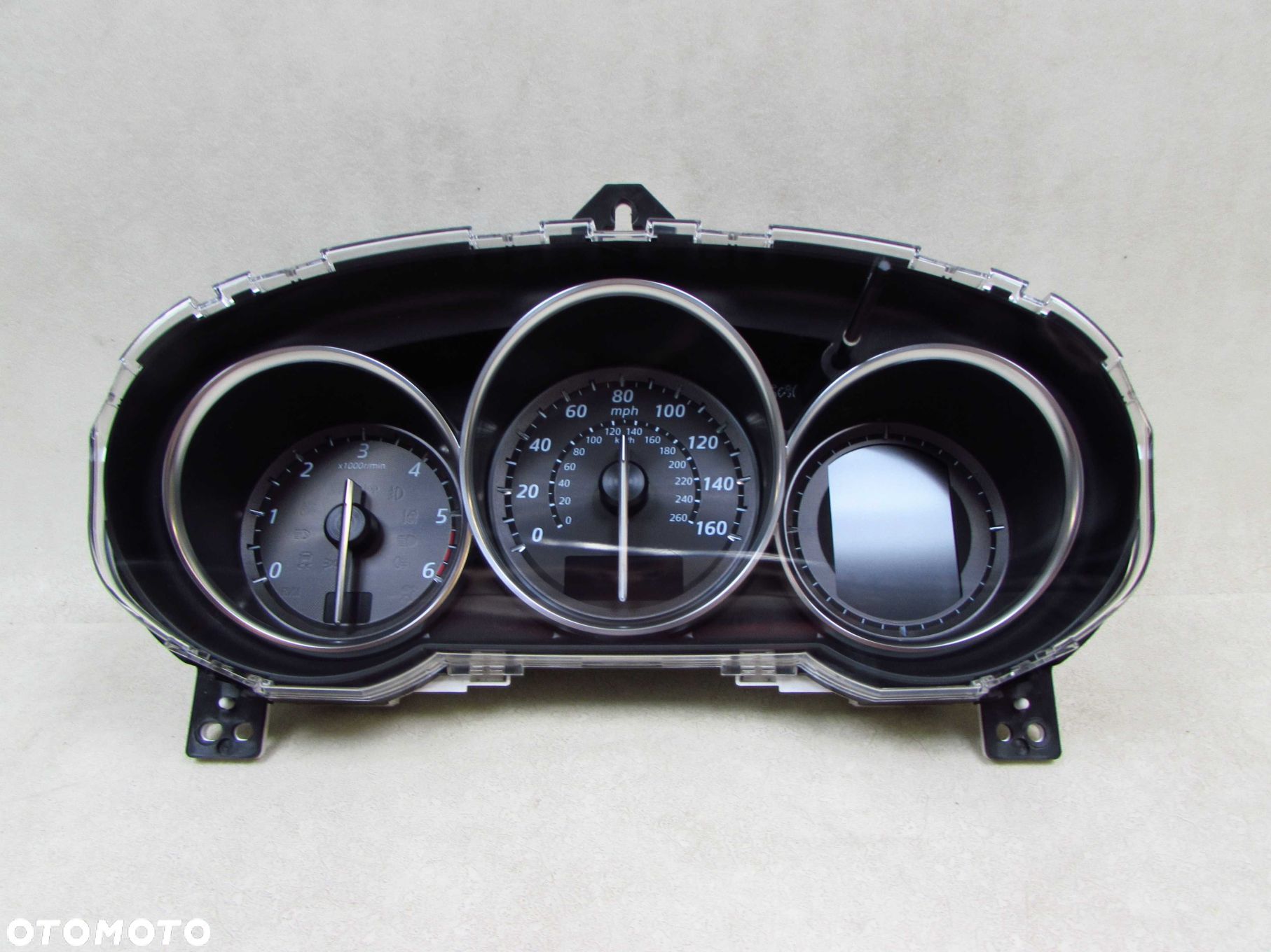 MAZDA CX-5 2.2 SKYACTIV 12-17 LICZNIK ZEGAR WYSWIETLACZ MPH / KMH BLKF15C KD4555430 UK - 1