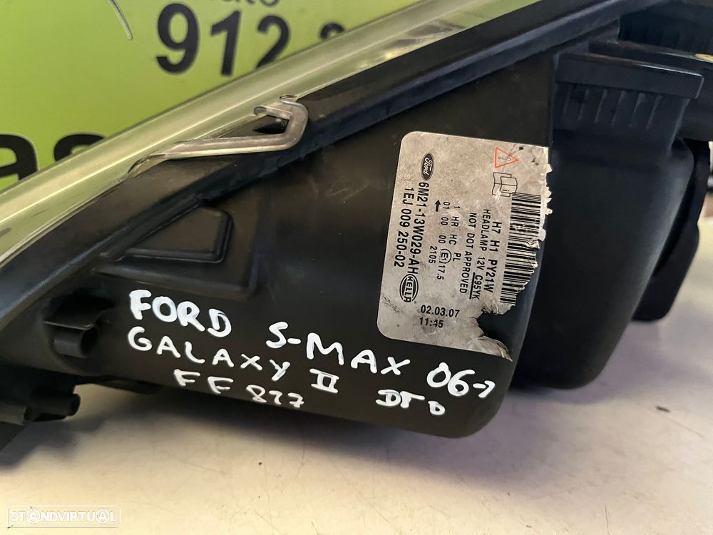 Ford S-Max / Galaxy - FAROL DIREITO / ESQUERDO - FF817 - 5