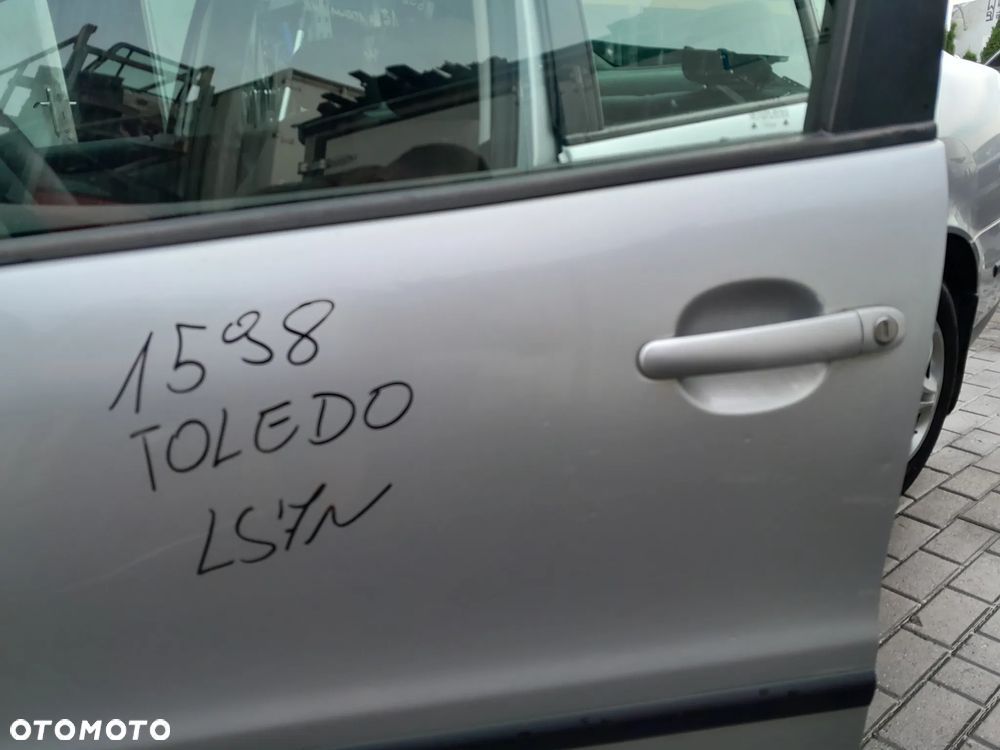SEAT TOLEDO II DRZWI LEWE PRZEDNIE LEWY PRZÓD KOLOR: LA7W - 3