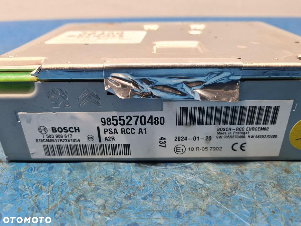 CITROEN C3 III LIFT RADIO I NAWIGACJA 9855270480 - 2