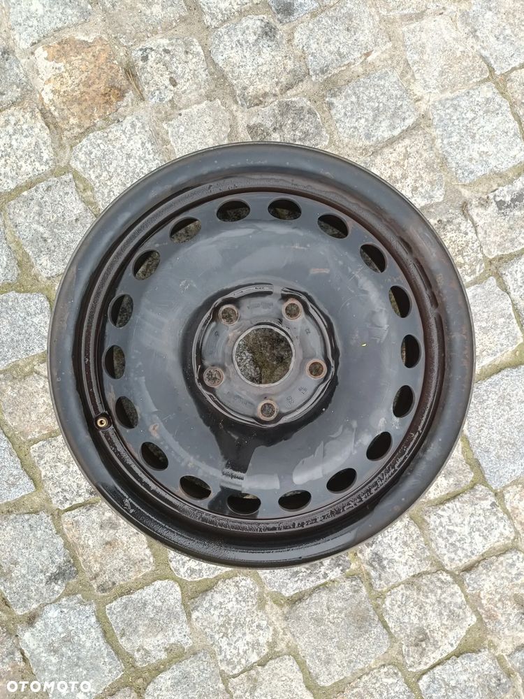 Felga Stalowa 15 5x112 ET47 Audi A3 VW Touran Golf Skoda Octavia Seat Leon Altea 1K0601027C - 1