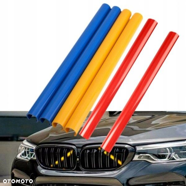V-brace grill BMW 5 6 7 poprzeczki nakładki 285mm