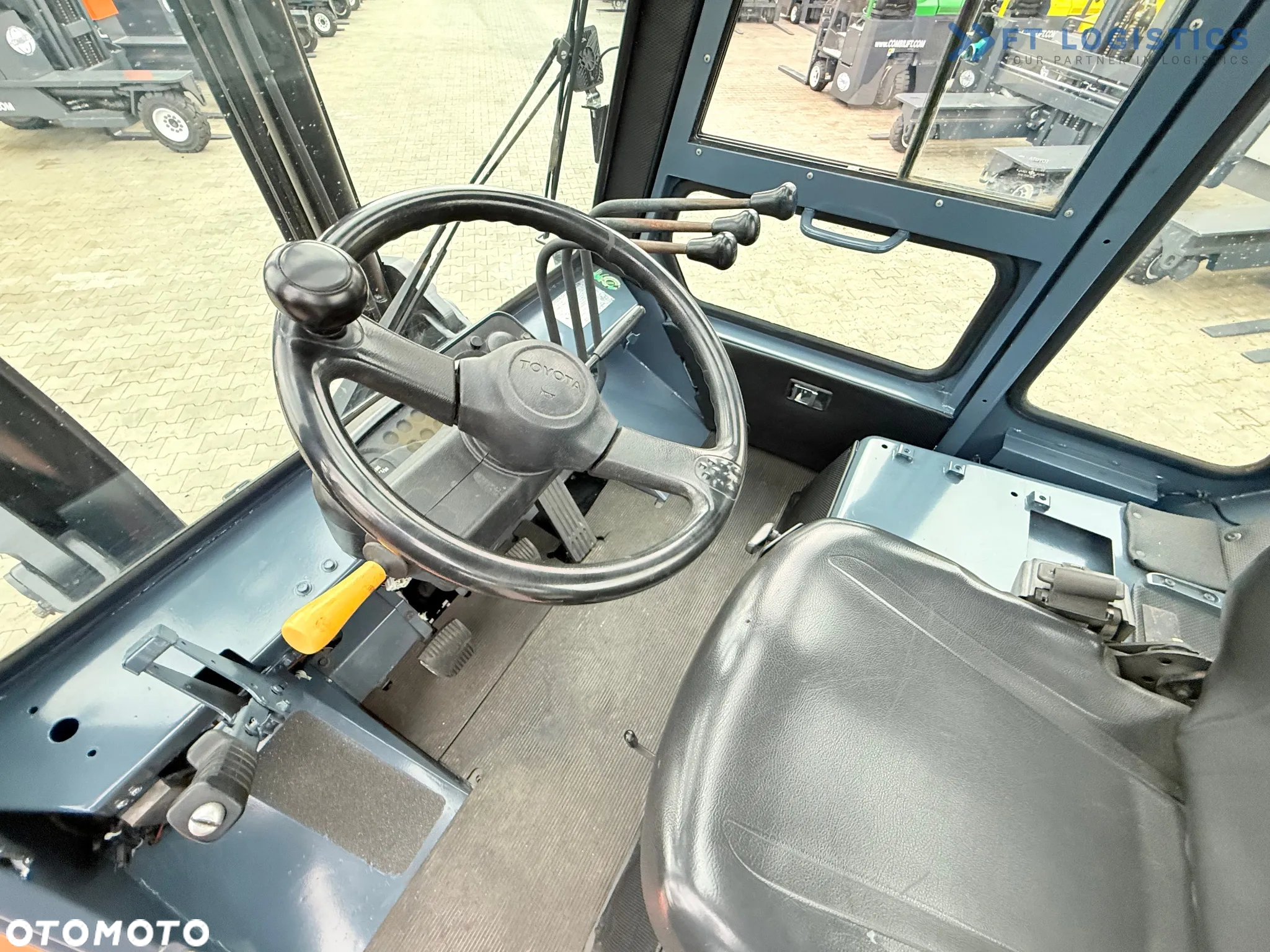 Toyota 60-5FD80 / DIESEL / DUPLEX - 4500MM / NOWE OPONY / KABINA OGRZEWANA / 8 TON / UDT / STAN IDEALNY - 39
