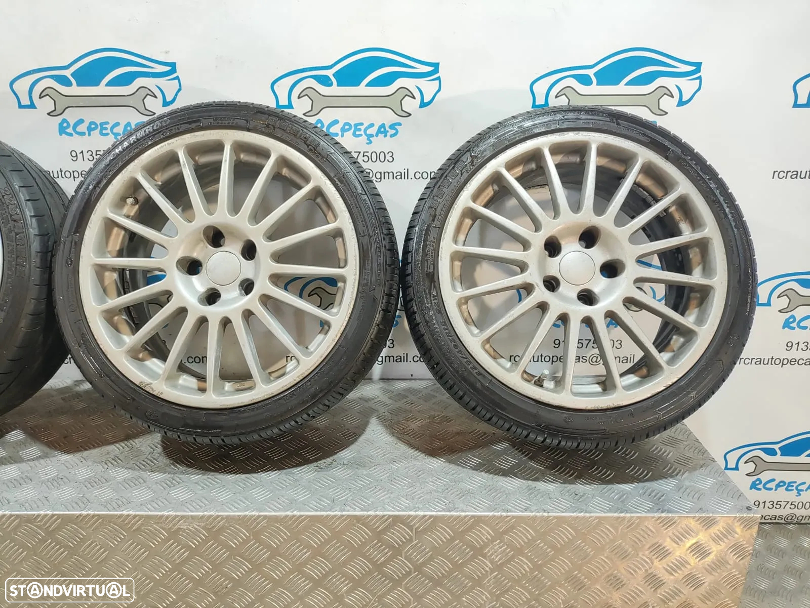 - Jantes 18 Originais OZ Super Turismo 8J ET35 5x120 - 5