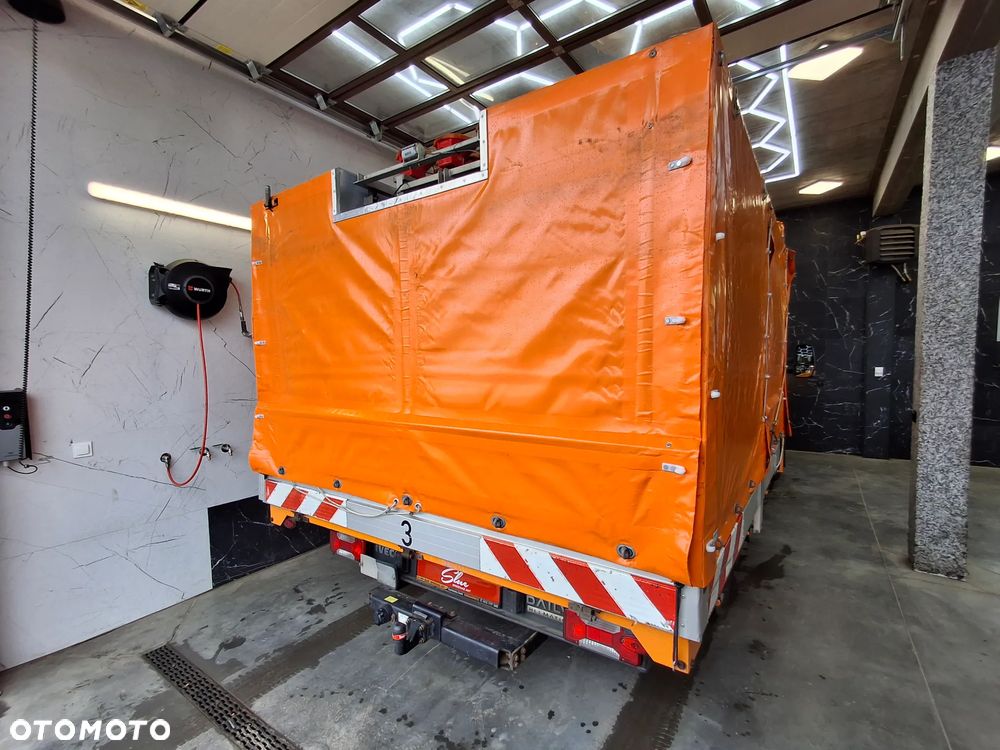 Iveco Daily 35-130 LIFT Doka Brygadówka Automat Hi Matic Plandeka Służba Drogowa Służba Autostradowa Hak Webasto Światła Ostrzegawcze Drogowy - 4