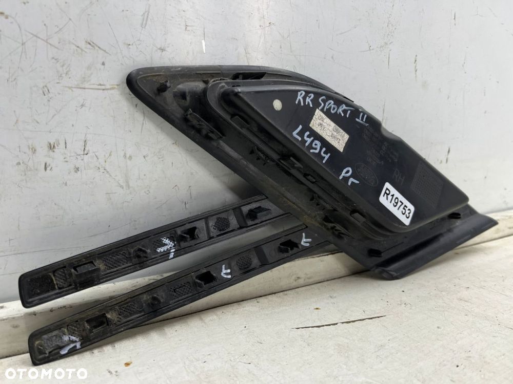 Listwa Range Rover Sport II L494 13-22r. PRAWA kratka błotnika zaślepka nakładka dk62-280b10 - 7