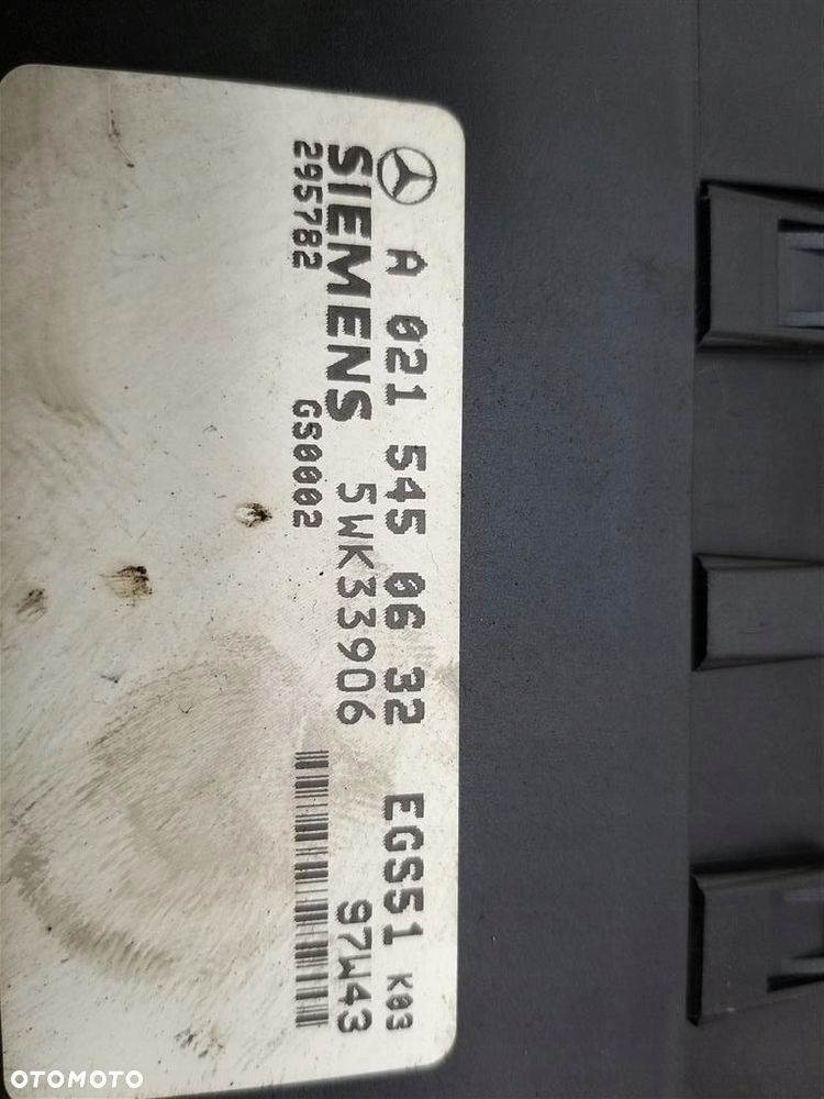 Komputer sterownik skrzyni biegów Mercedes E-klasa 2.2D W210 1995-2002 - 3