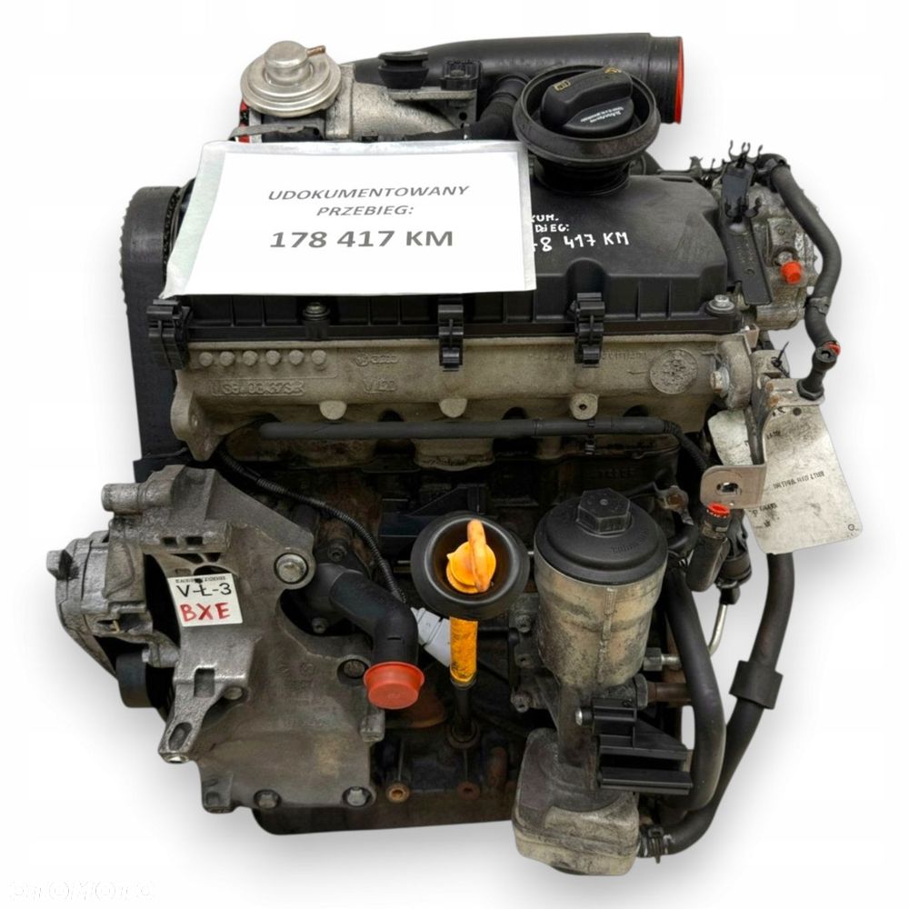 SILNIK BXE VW Golf V Jetta III Touran Passat B6 Seat Altea Toledo 1.9 TDI - 1
