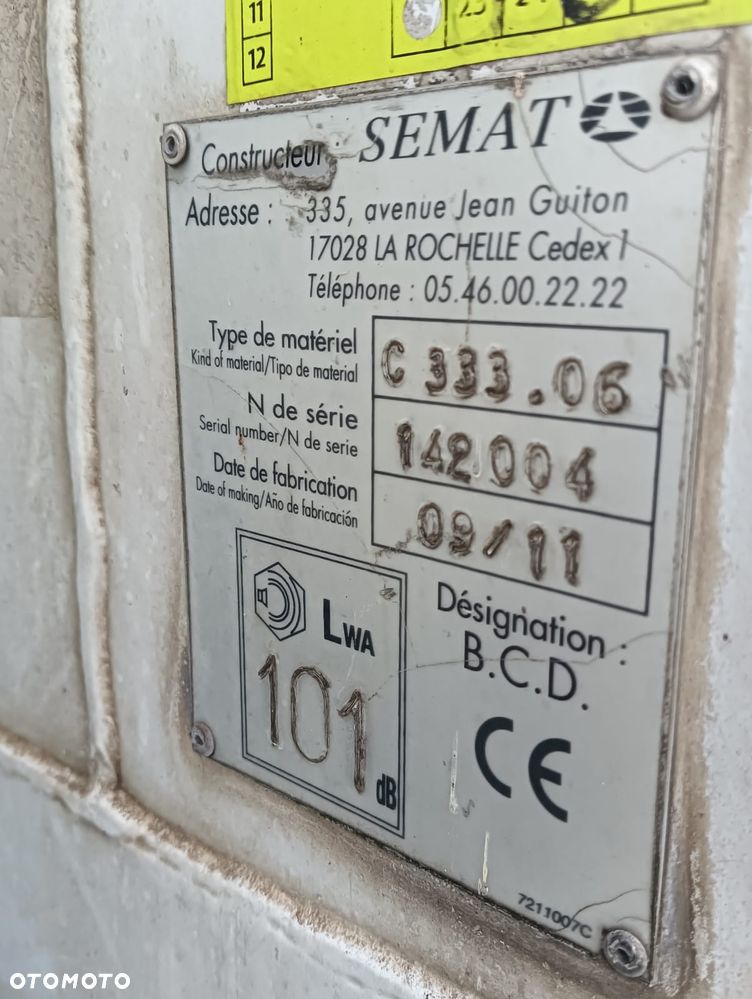 Zabudowa ŚMIECIARKA SEMAT C333.06 - 4
