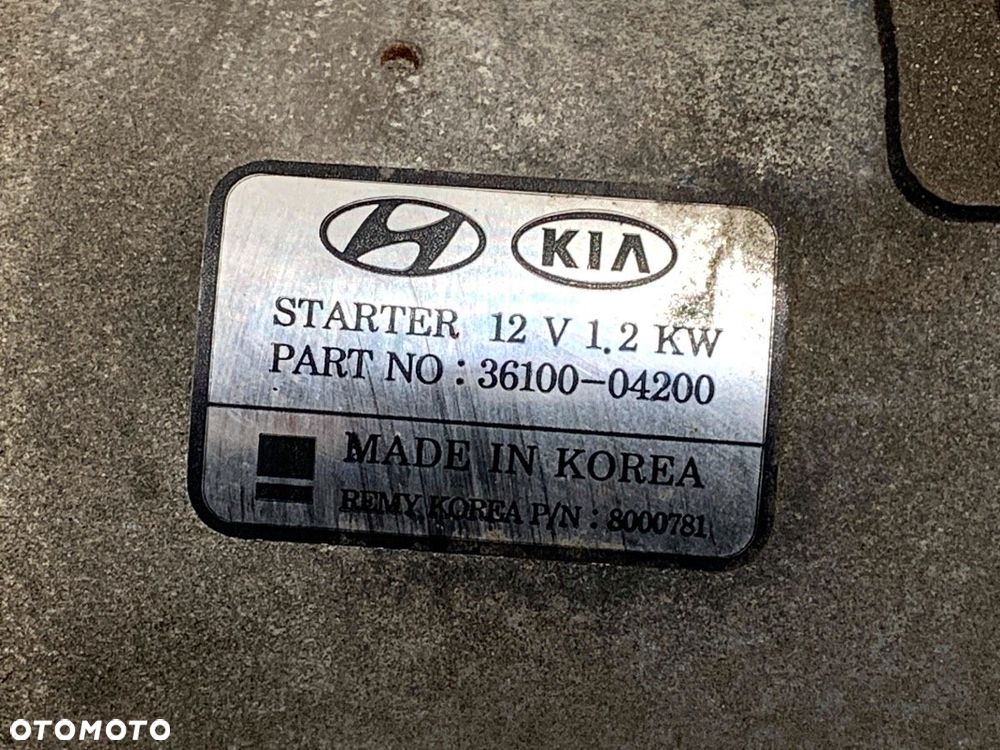 ROZRUSZNIK  HYUNDAI KONA (OS, OSE, OSI) 2017 - 2022 1.0 T-GDi 88 kW [120 KM] benzyna 2017 - 2022 - 5