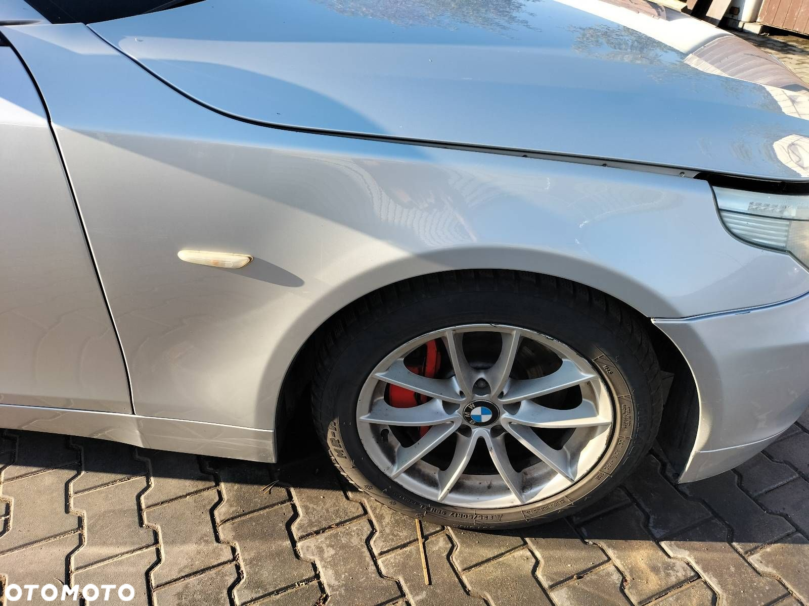 KOMPLETNY PRZÓD MASKA ZDERZAK BŁOTNIKI LAMPY BIXENON BMW E60 E61 354/7 - 10