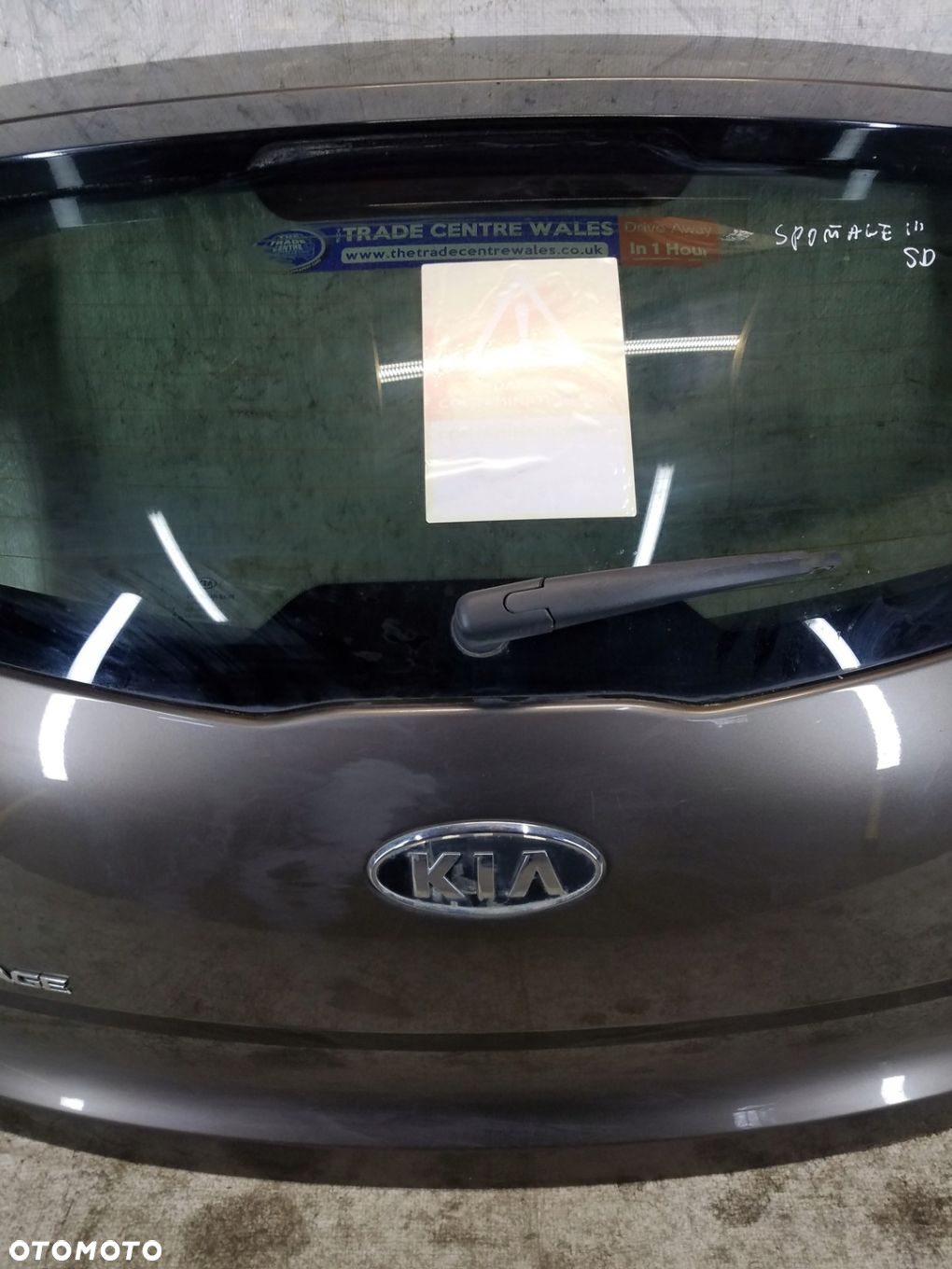 KLAPA BAGAŻNIKA TYŁ KIA SPORTAGE III KOD D5 - 9