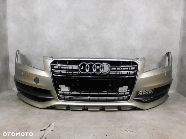 AUDI A7 C7 4G8 S LINE ZDERZAK PRZÓD PRZEDNI KOMPLETNY PRZED LIFT 4XPDC