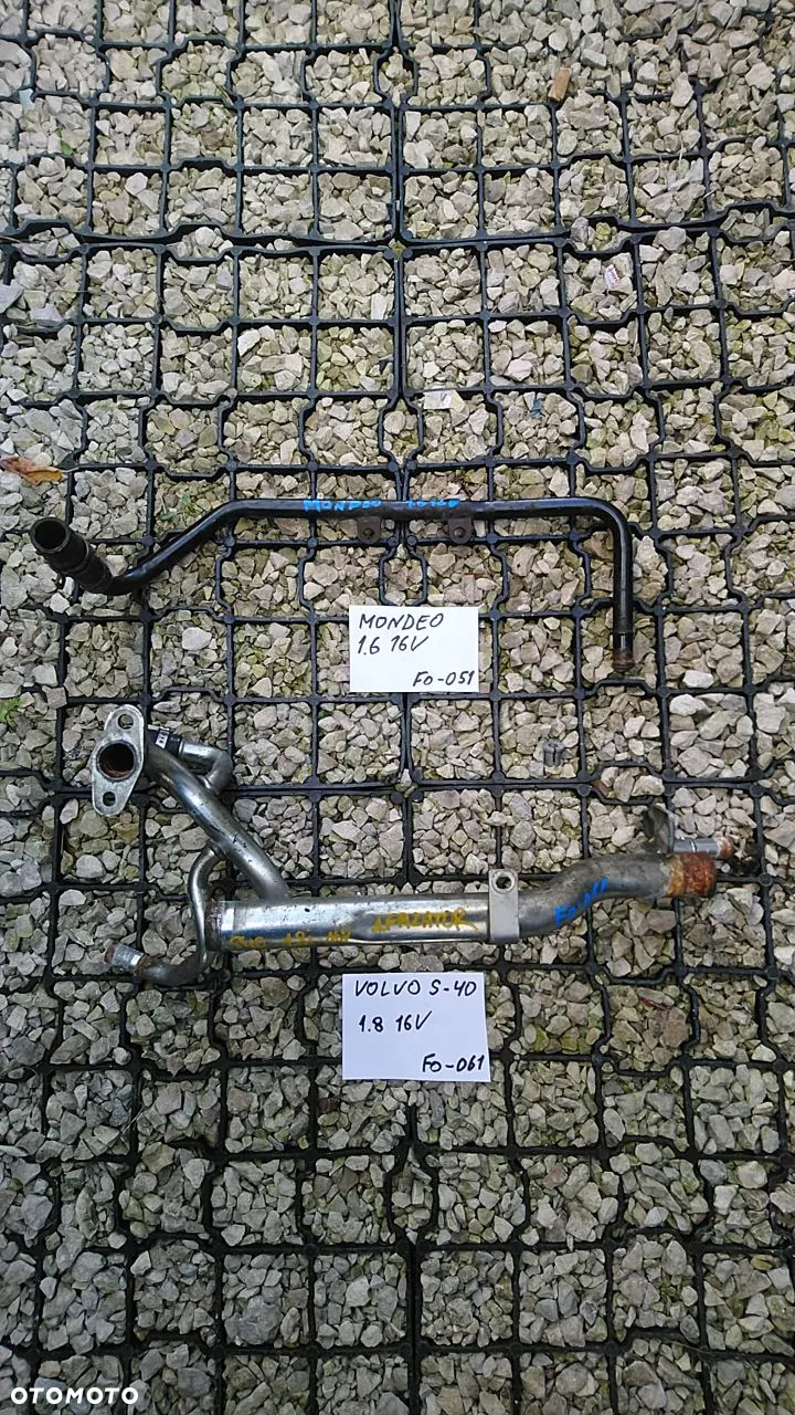 FORD / VOLVO TERMOSTAT / KRÓCIEC WODNY / POMPA WODY / MAGISTRALA / RURKA WODNA OBUDOWA TERMOSTATU - 2
