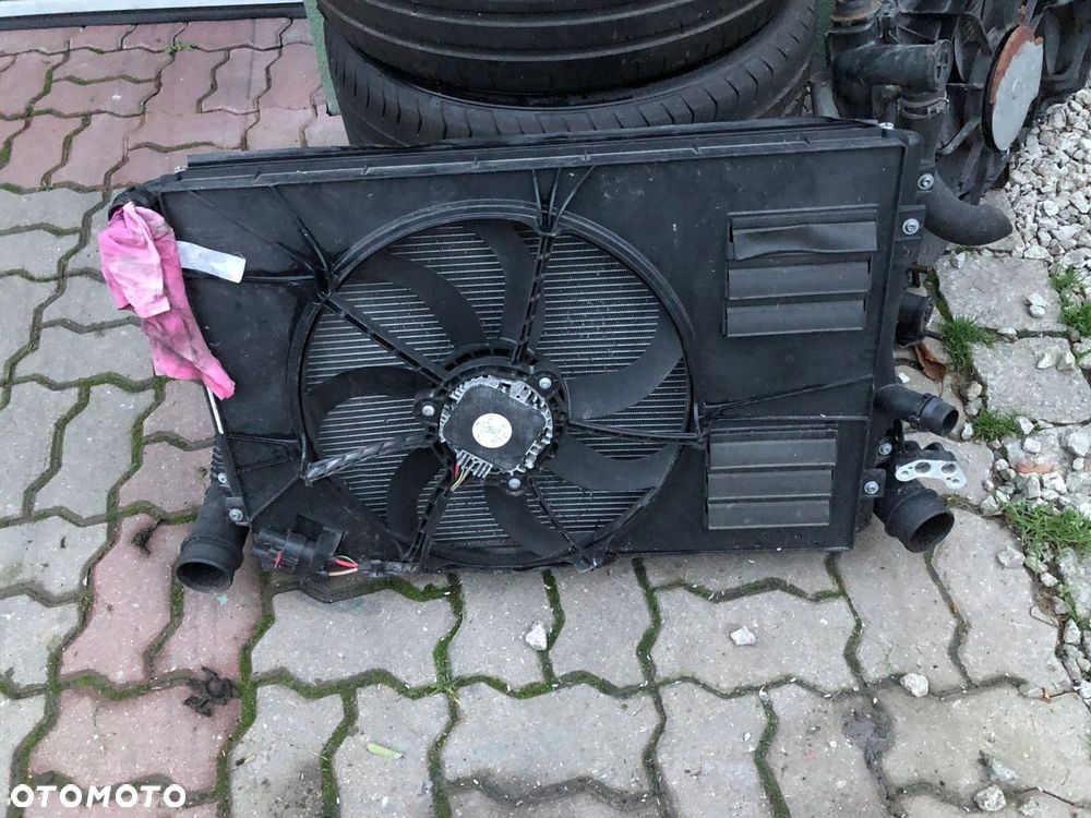 CHLODNICE WENTYLATOR VW GOLF VI,AUDI SKODA 1.6 TDI - 1