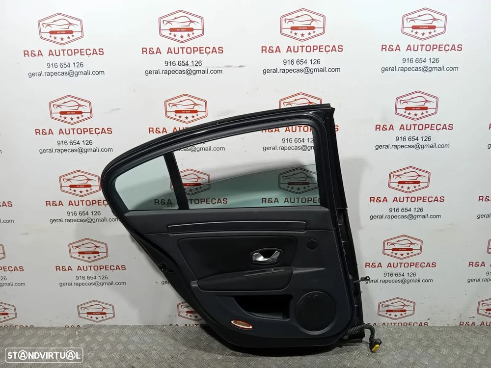 Porta Trás Traseira Esquerda Renault Laguna III Original - 7