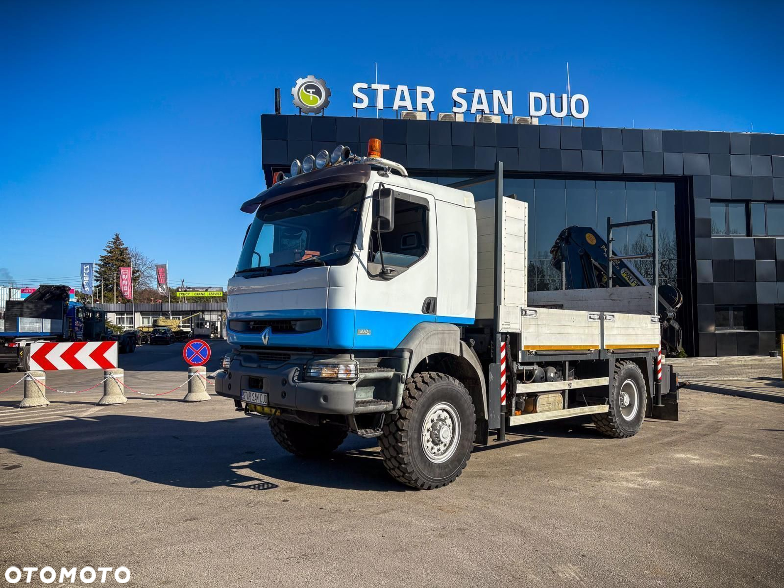 Renault KERAX 270 4x4 PALFINGER PK 16502 HDS Żuraw Wciągarka - 4