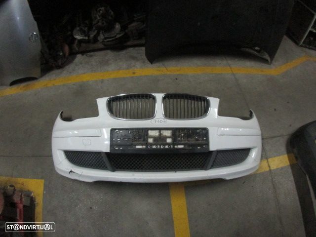 Parachoques Pc1403 BMW SERIE 1 (E81) 2007 120D 177CV 3P Branco FRT DANIFICADO - 1