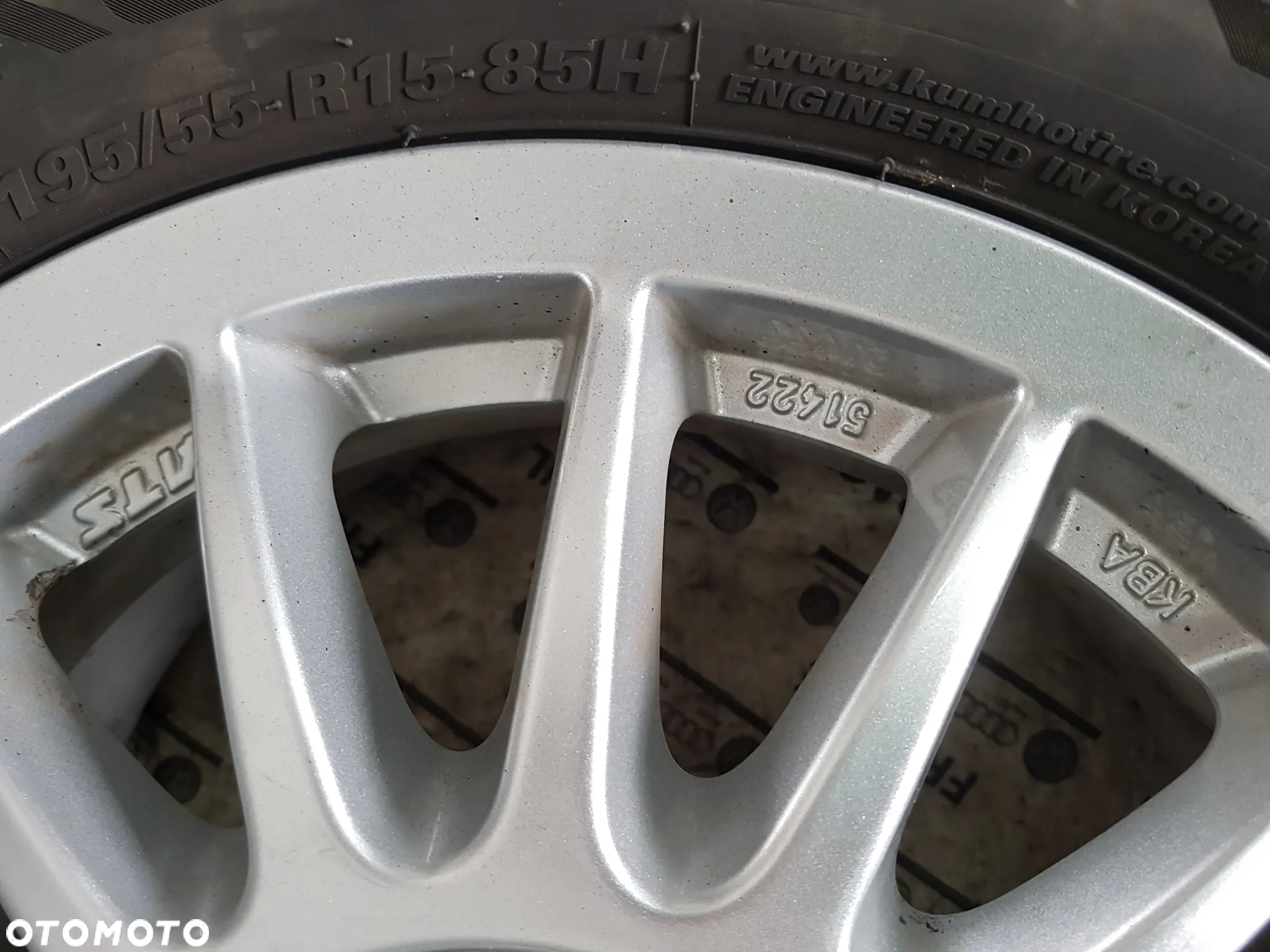 KOŁA SEAT IBIZA WV POLO SKODA FABIA  5X100  195/55R15 6JX15 ET38 - 15