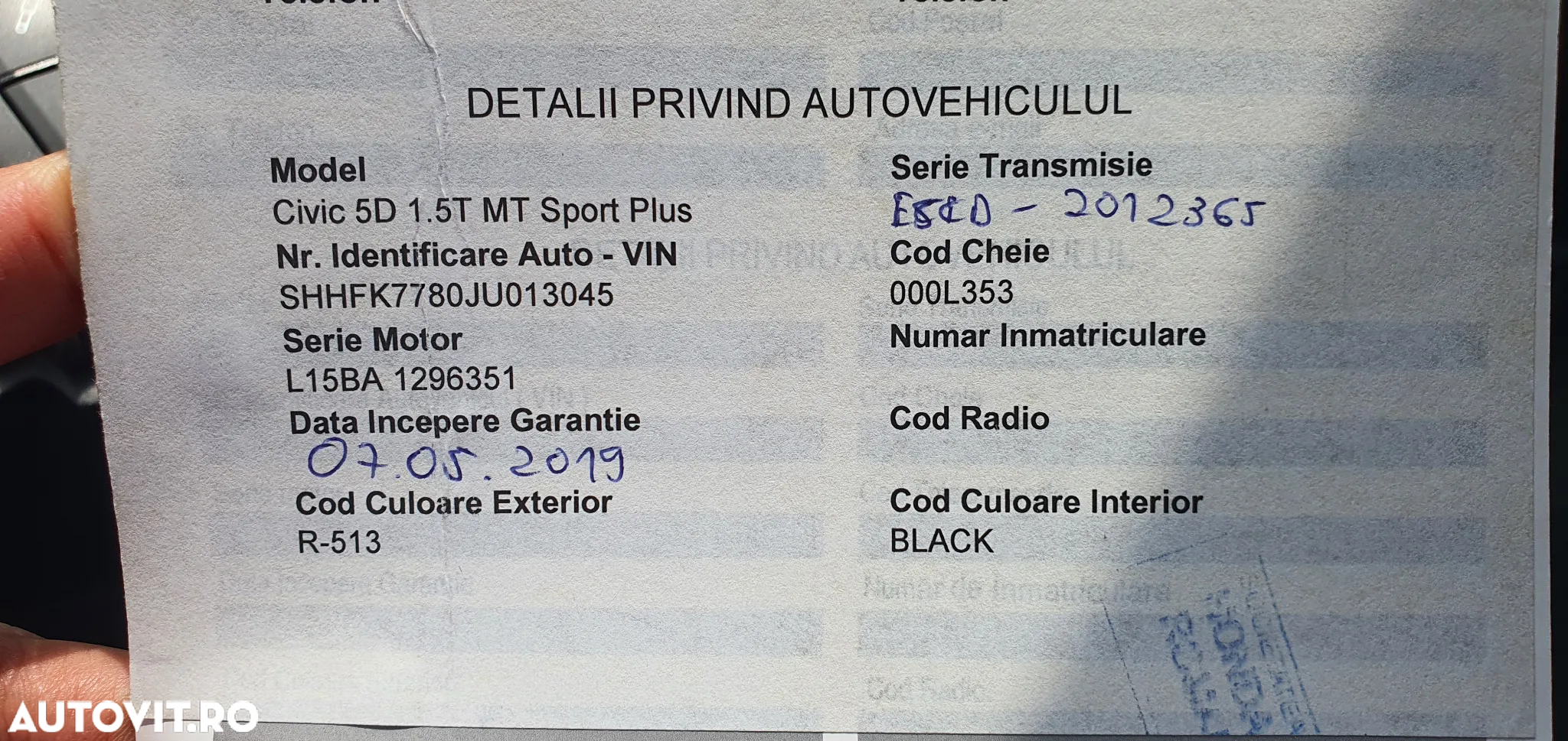 Honda Civic 1.5 VTEC Turbo Sport Plus - 22