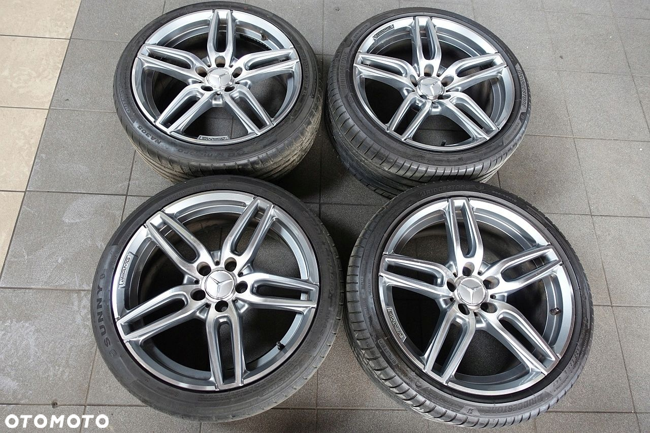 Mercedes w176 KOŁA FELGI OPONY 2024r 18 c-klasa w205 AMG 8x18 9x18 w117 CLA - 2