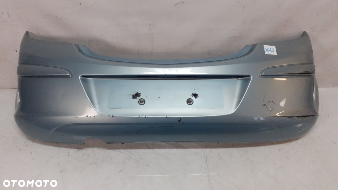 + ZDERZAK TYŁ TYLNY DO OPEL CORSA D Z21C BŁĘKITNY 3D 3 DRZWI HB DO MALOWANIA !!! - 1
