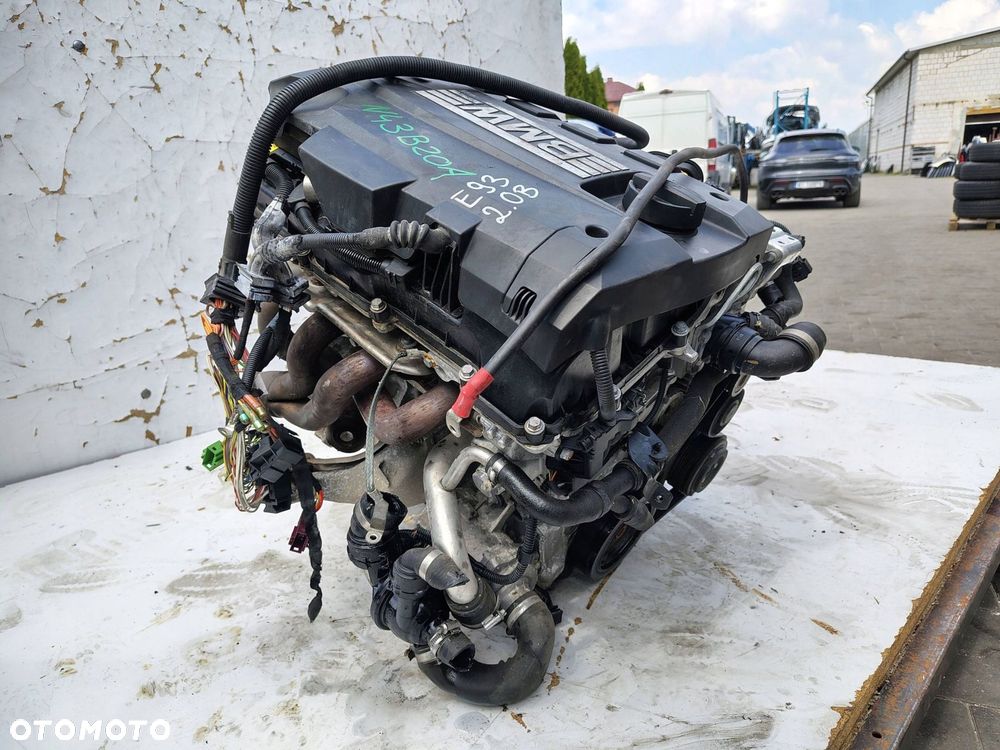 SILNIK KOMPLETNY N43B20A BMW 3 E93 2.0B 320I 86 TYŚ KM - 12