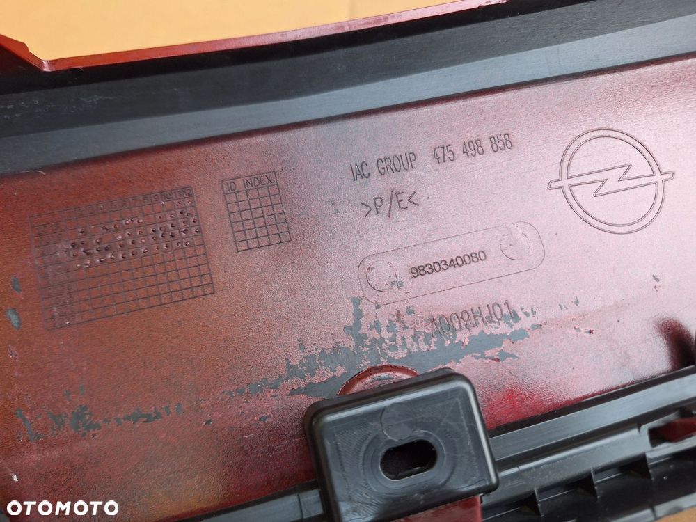 OPEL CORSA F GS LINE GSi 19-23 B.ŁADNY! NIE KLEJONY! ZDERZAK PRZÓD PRZEDNI+WZMOCNIENIE ORYG. GM 9830340080 WYSYŁKA KRAJ- - 13