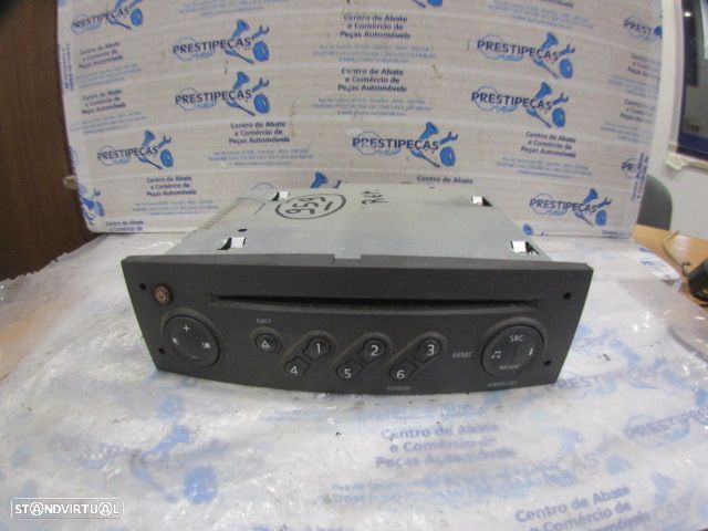 Radios 8200483757 RENAULT CLIO 3 FASE 1 2006 1.5DCI 70CV 3P LARANJA ORIGINAL RNRD6950404840 RENAULT MEGANE 2 2005 1.5Dci 82CV 5P CINZA - 1