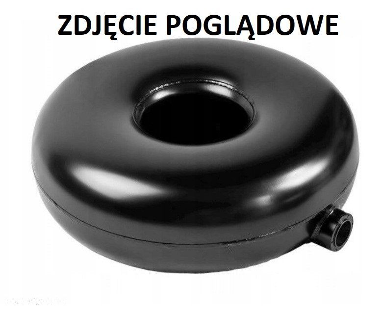BUTLA GAZOWA LPG 43L 2028R PODWIESZANA PAPIER + ZAWÓR - 1