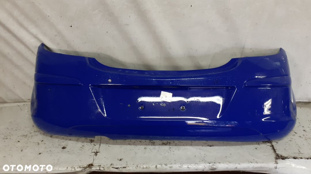 + ZDERZAK TYŁ TYLNY DO OPEL CORSA D NIEBIESKI 3D 3 DRZWI HB - 1