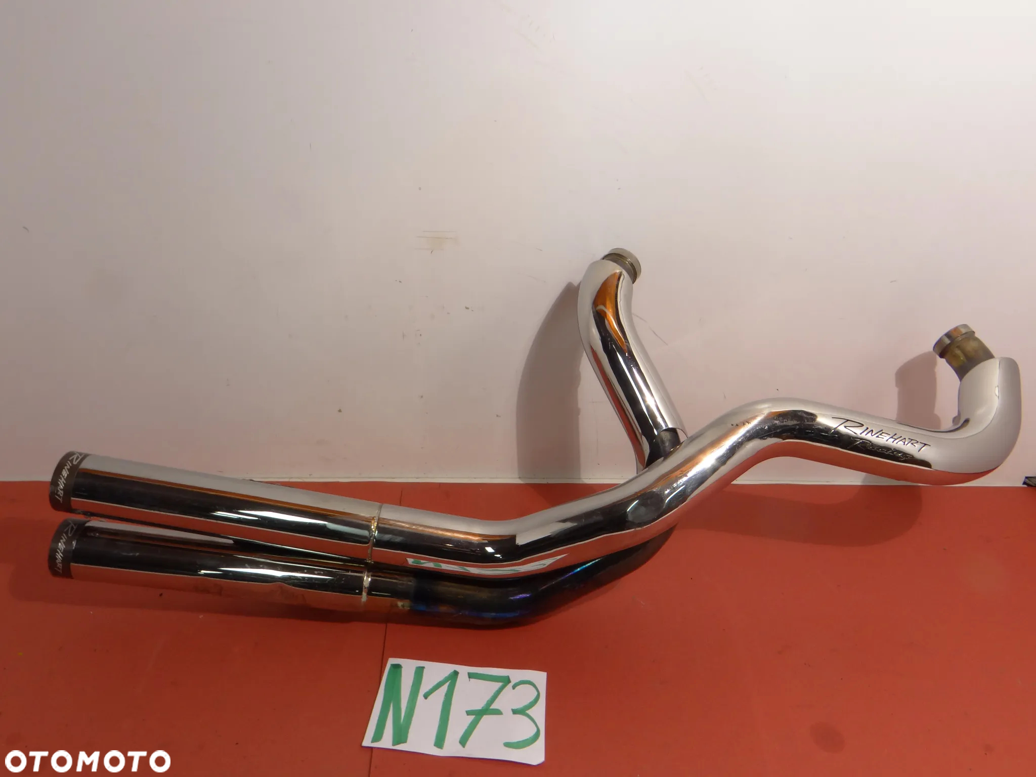 N173  HARLEY DAVIDSON WYDECH RINEHART  TŁUMIK KOLEKTOR SOFTAIL FAT BOY HARITAGE CUSTOM - 28