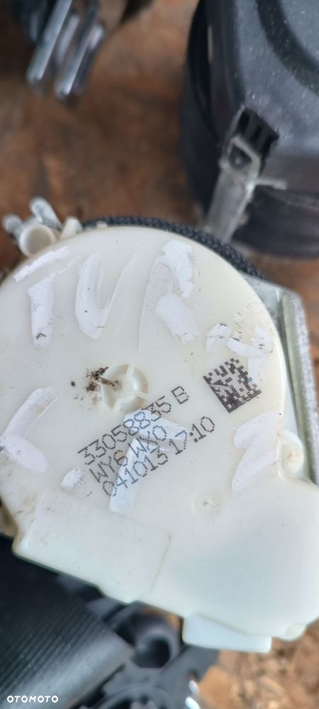 VW TOURAN PASY RZĄD ŚRODK. I TYŁ KOMPLET 1T0857805E - 3