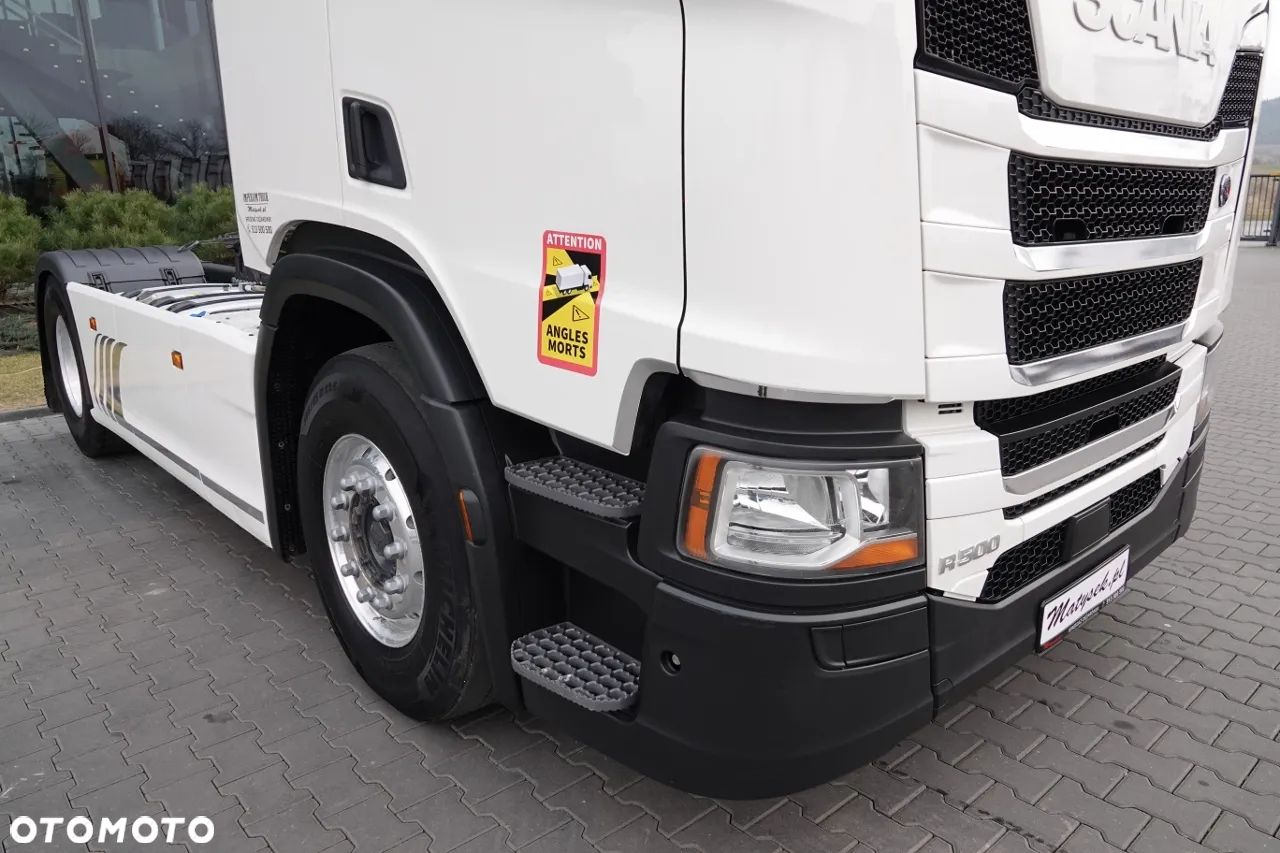 Scania R 500 / RETARDER / NISKA KABINA / CAŁA NA PODUSZKACH / HYDRAULIKA / PO KONTRAKCIE SERWISOWYM - 10