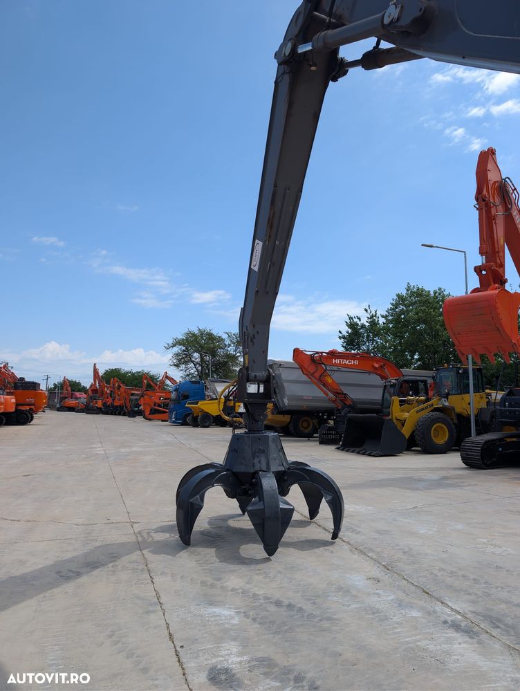 Fuchs TEREX FUCHS, GRAIFER, 2023, 3.944h, brate LUNGI la 12m, cabina liftabila, cale fata si spate, motor Deutz 154CP, produs in Germania, camera spate, Masa operationala 25,7t, Aer cond, anv pline, posibilitate leasing 4 ani-PROMOTIE 179.900 EUR+Tva - 15