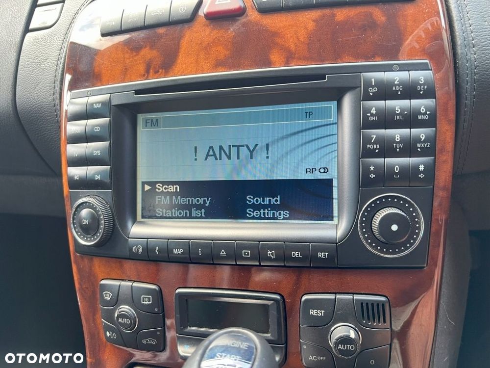 Comand radio nawigacja navi OE Mercedes W215 C215 CL W220 Lift A2208205889 - 6