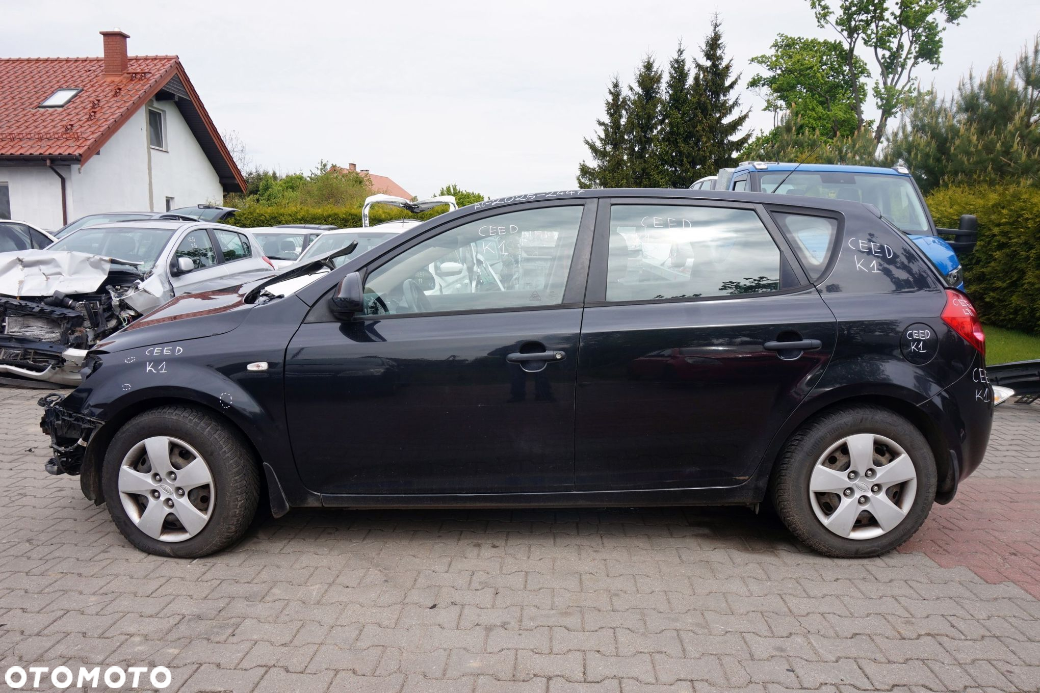 KIA CEED I 5D HB 2009 1K 1.6 CRDI D4FB 115KM W9J5 CZARNY na części - 2