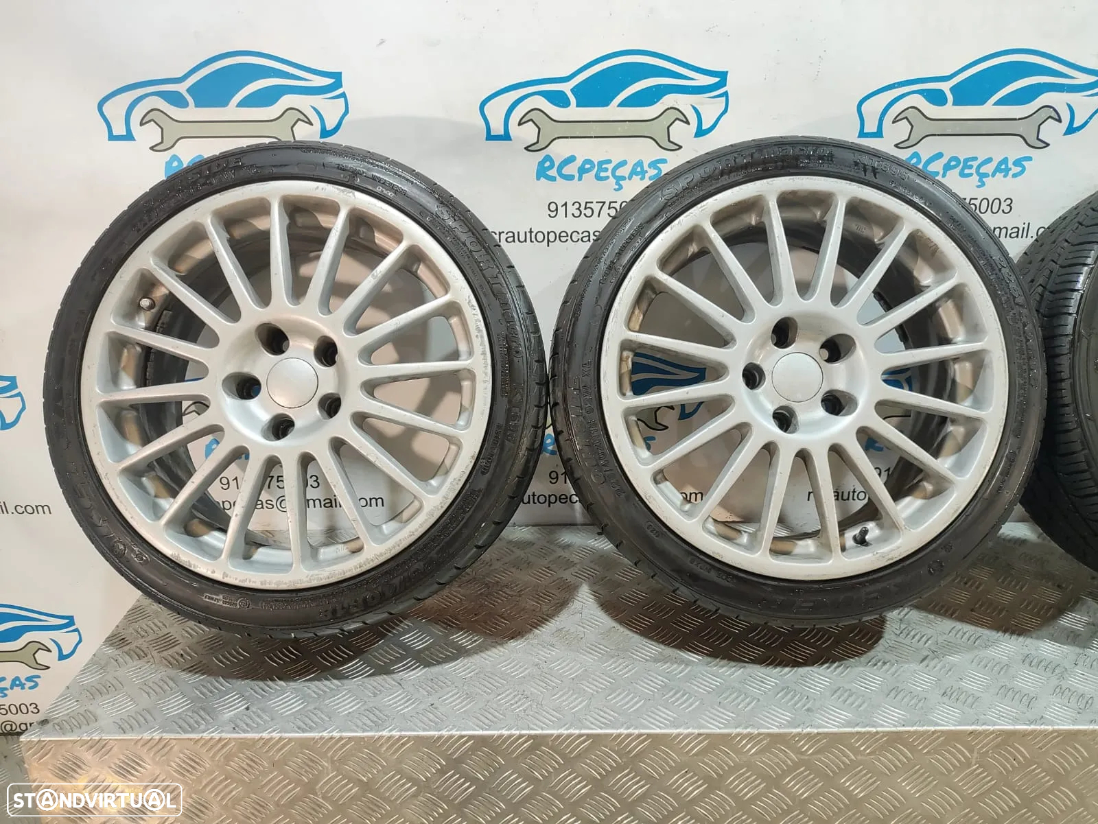 - Jantes 18 Originais OZ Super Turismo 8J ET35 5x120 - 6