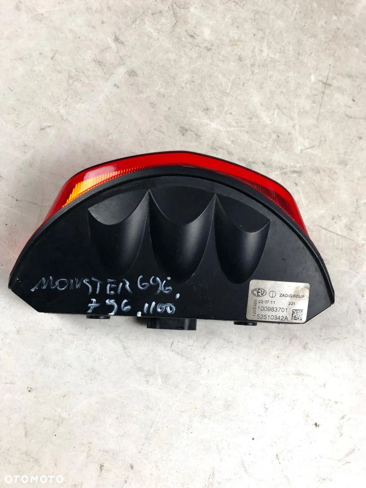 Ducati Monster 696 796 1100 Lampa Tył Tylna - 5