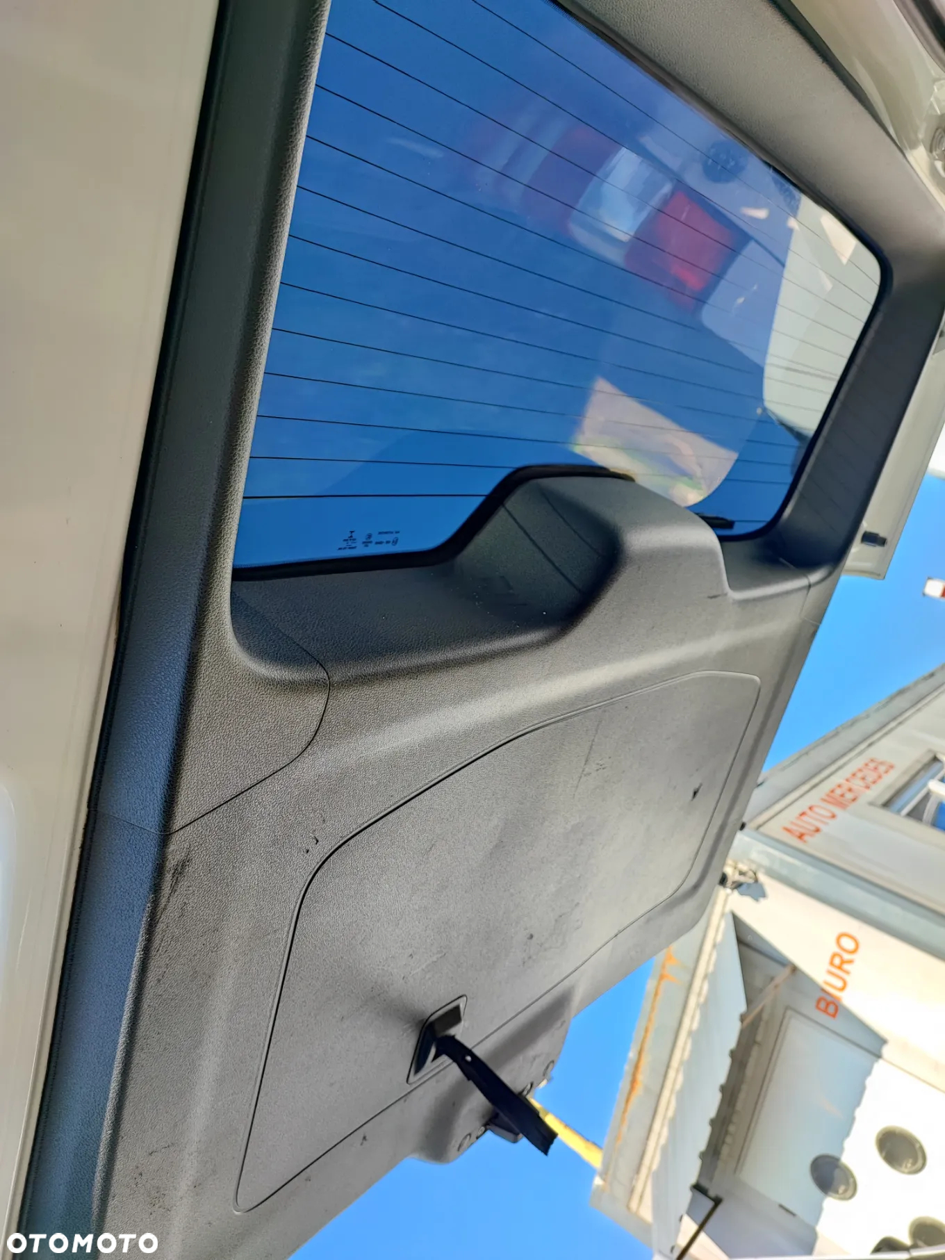Klapa bagażnika tył Citroen Jumpy Proace biała - 3