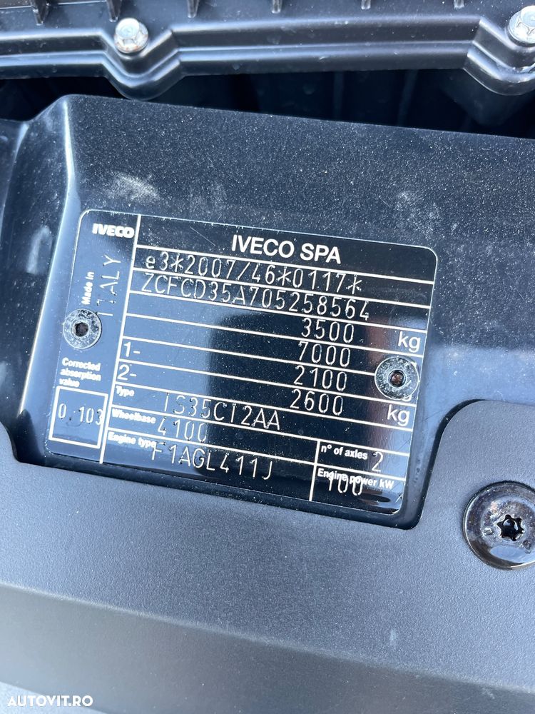 Iveco Daily Doka 6LOCURI  PUNTE DUBLA  BASCULABIL - 33