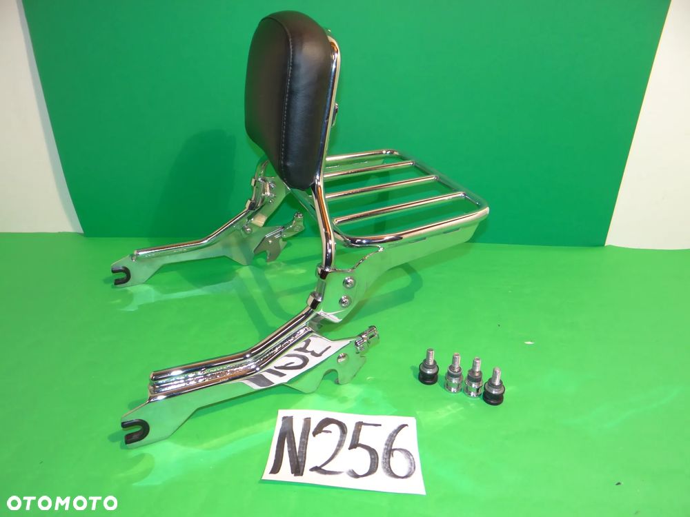 N256 HARLEY DAVIDSON FAT BOY BREAKOUT OPARCIE PASAŻERA+BAGERZNIK  SZYBKI MONTAŻ FLFB FLBFS FAT BOY 114 M8 pasuje do modeli z lat 18 - 2O24 CENA ZA KOMPLET - 10