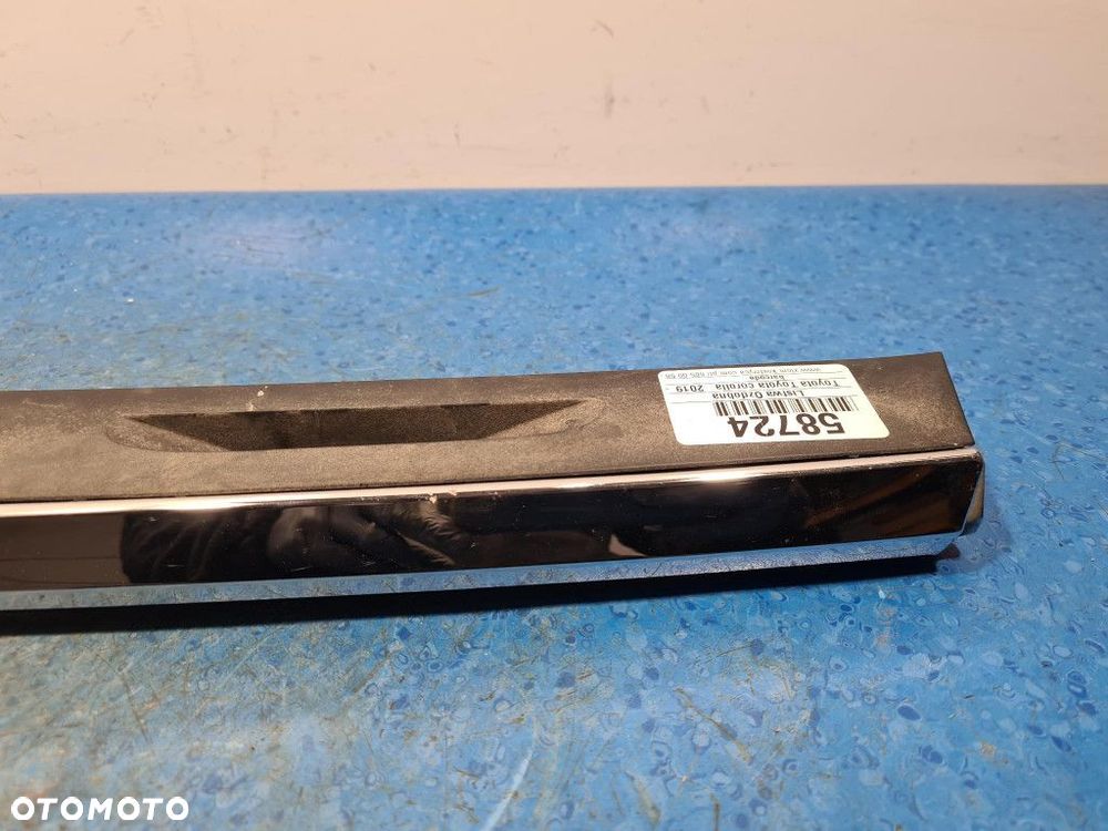 TOYOTA COROLLA E21 LISTWA CHROM BLENDA KLAPY 76801-02K30 - 4