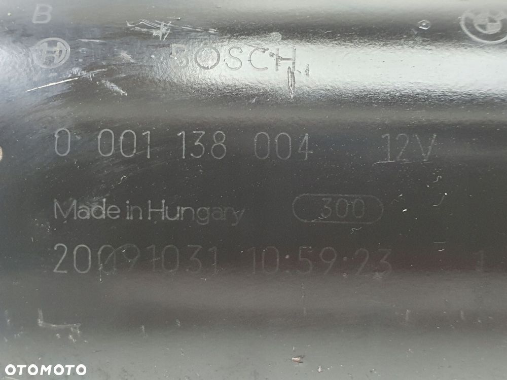 ROZRUSZNIK Mini Cooper R56 1.4 16V VTi ROZRUSZNIK bosch 0001138004 - 2