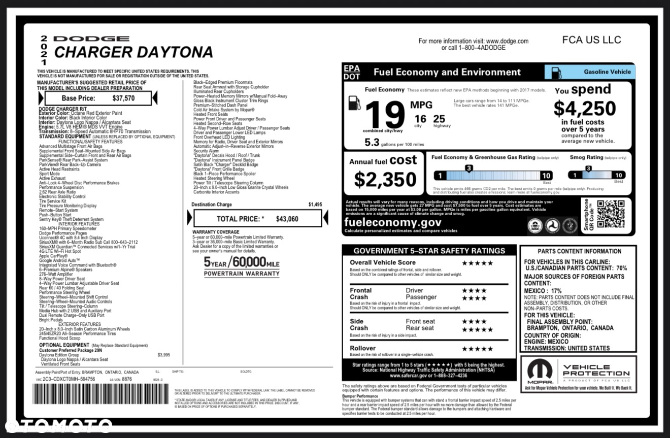 Dodge Charger 5.7 R/T Daytona - 8