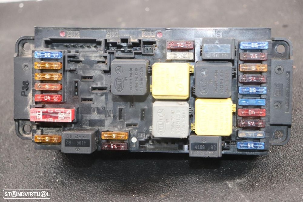 CAIXA DE RELES FUSÍVEIS MERCEDES-BENZ CLASE C BM 203 BERLINA - 3