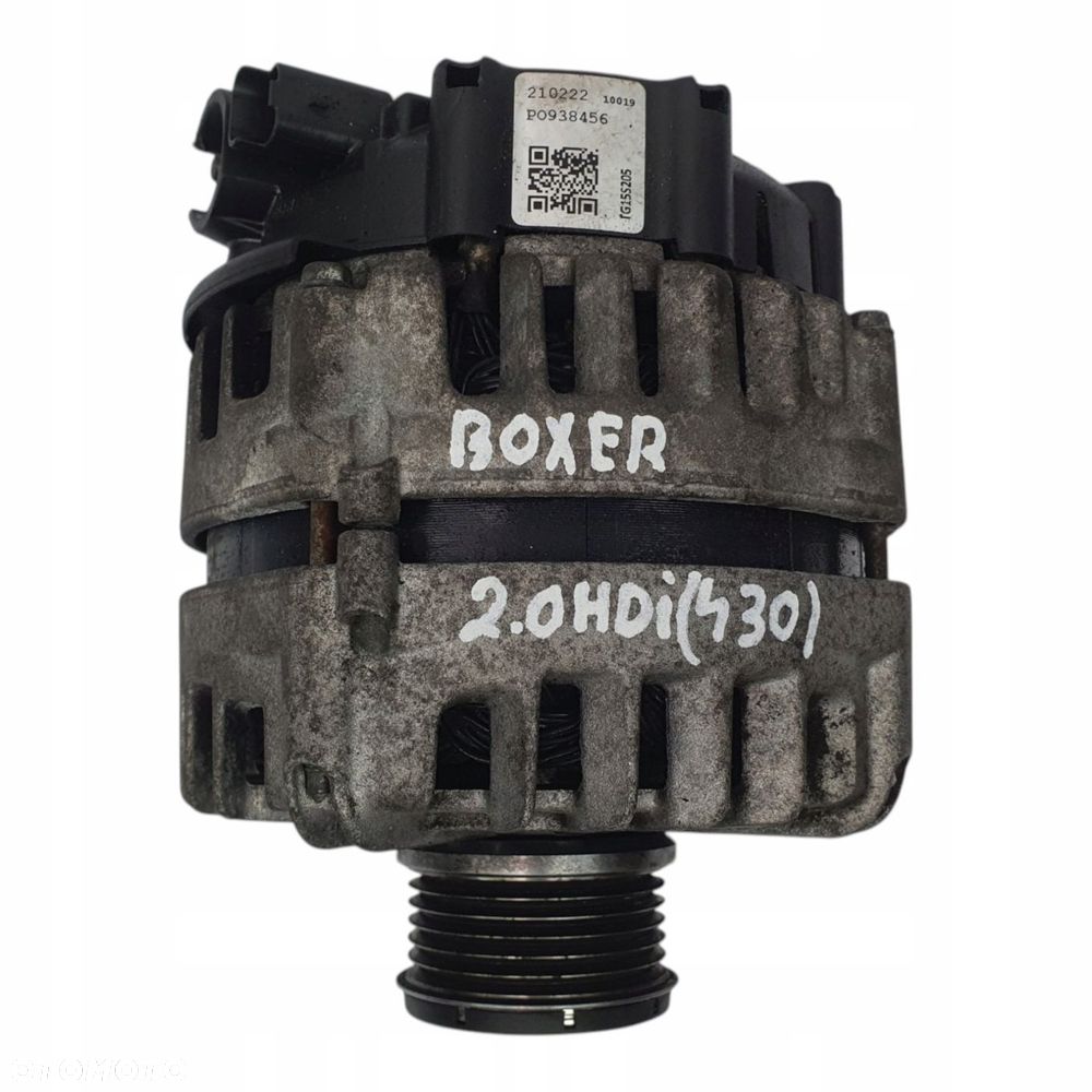 ALTERNATOR Peugeot Boxer Citroen Jumper 2.0 HDI 01-06r Lucas LRA 0346 TG15S - 4