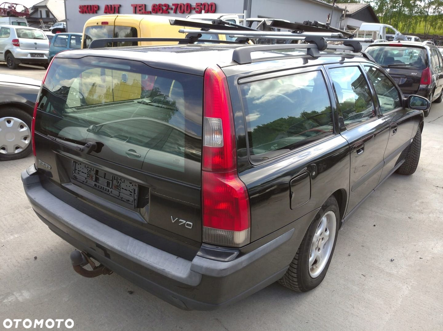 VOLVO V70 2 II 00- S60 I DRZWI LEWE PRZÓD PRZEDNIE CZARNE 019-26 - 7