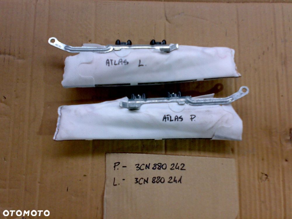 vw atlas 2018 - poduszka boczna w fotel prawa lewa orginał - 3